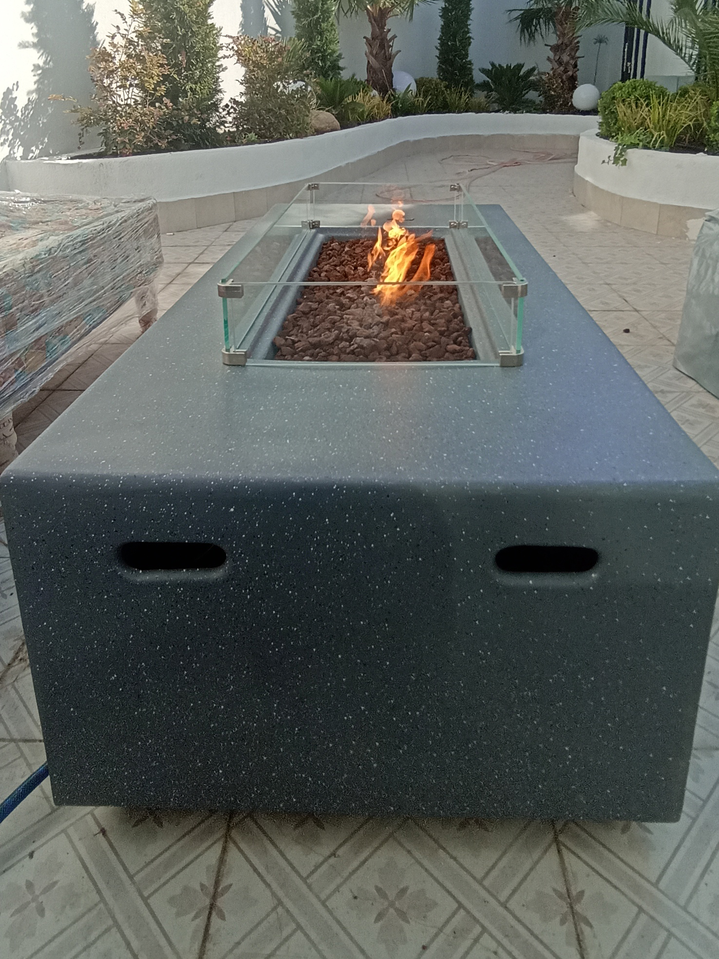 Fiberstone Dikdörtgen Ateş Çukurları